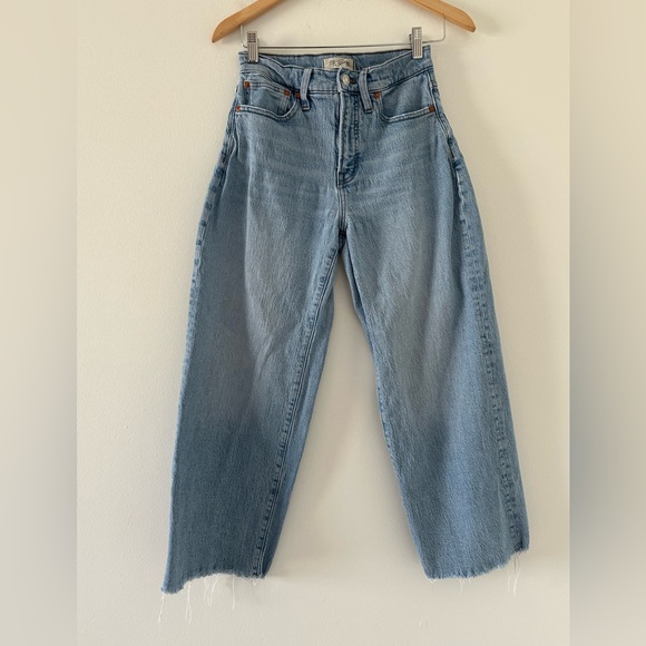 MADEWELL THE PERFECT VINTAGE WIDE-LEG CROP JEAN - Picture 5 of 8